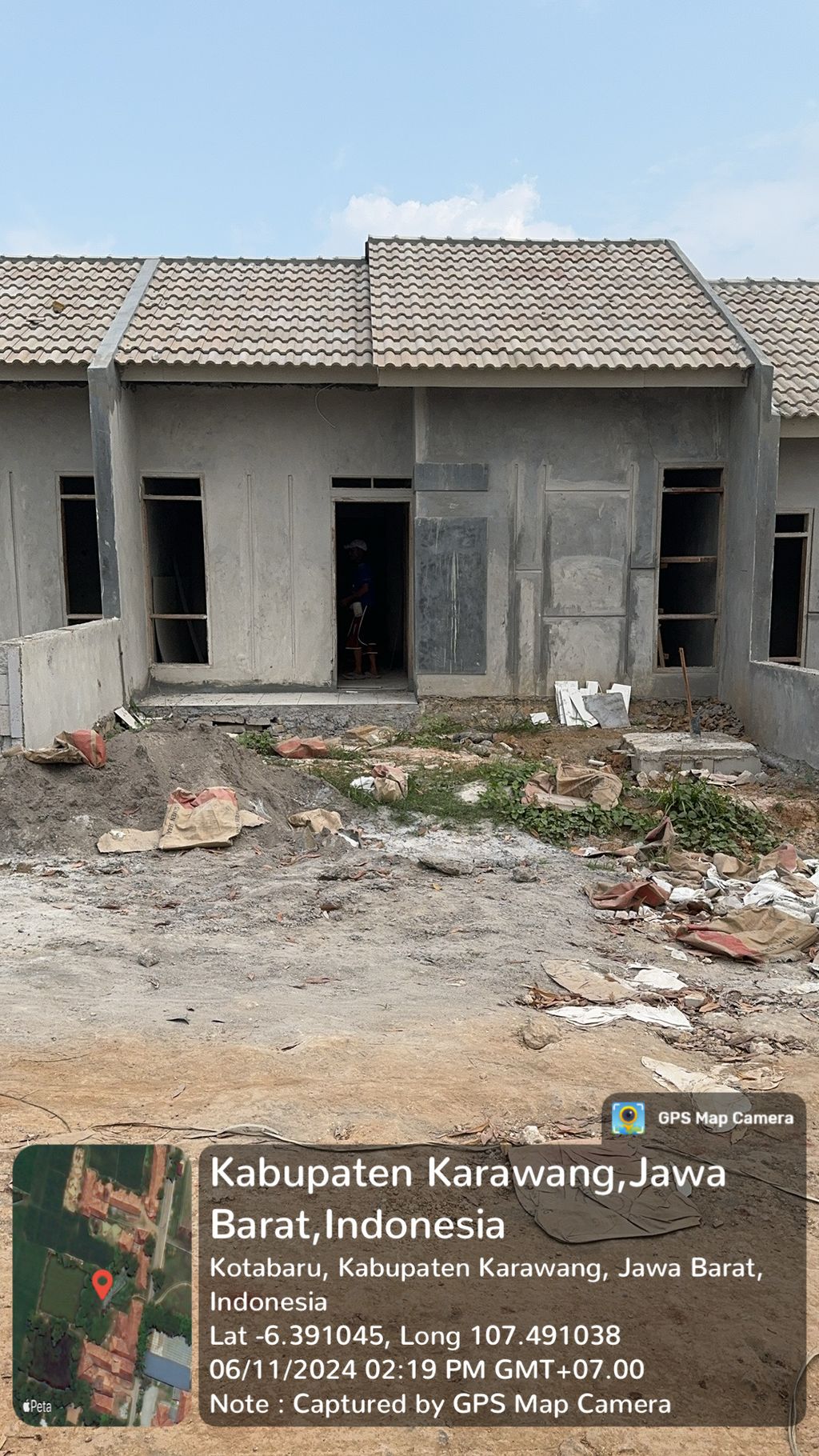 foto contoh rumah perumahan Sadjati Garden City 3