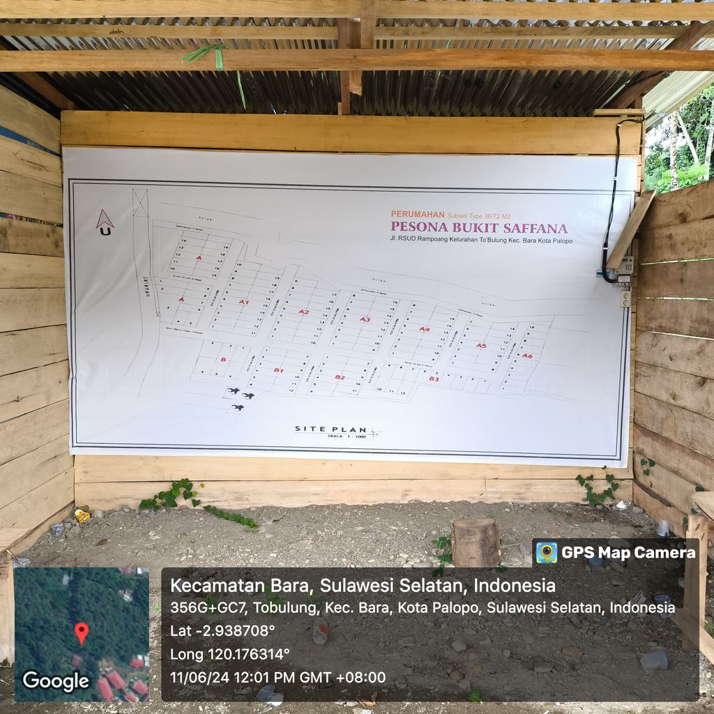 foto gerbang perumahan PESONA BUKIT SAFFANA