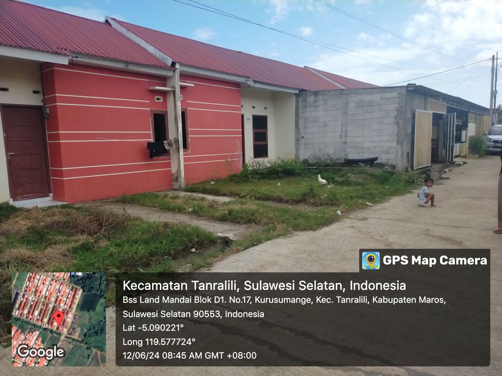 foto posisi tengah perumahan BSS LAND MANDAI TAHAP IV