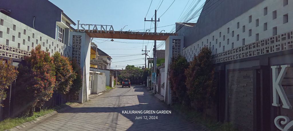 foto gerbang perumahan KALIURANG GREEN GARDEN 4