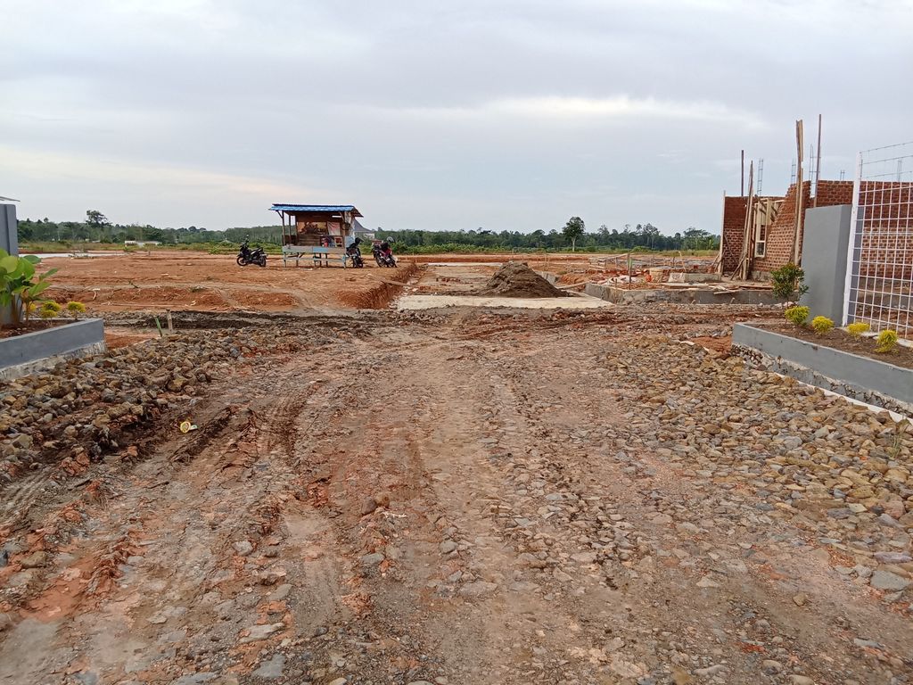foto gerbang perumahan BELITI SEJAHTERA RESIDENCE TAHAP 2 CLUSTER RAFFLESIA