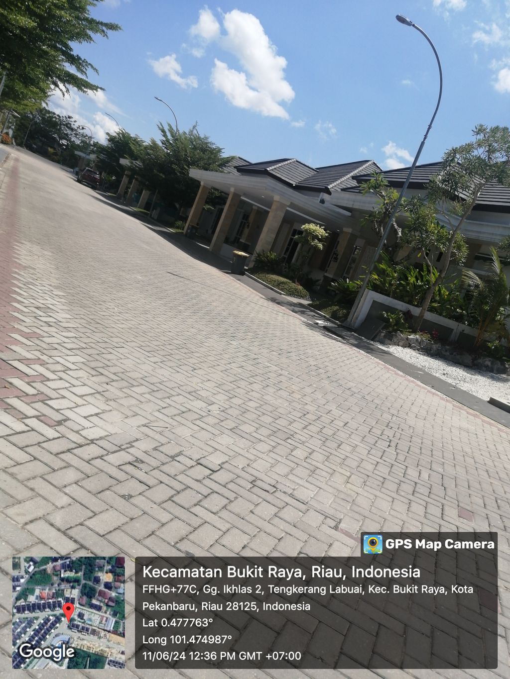 foto posisi tengah perumahan Grand Cluster Ubud-s
