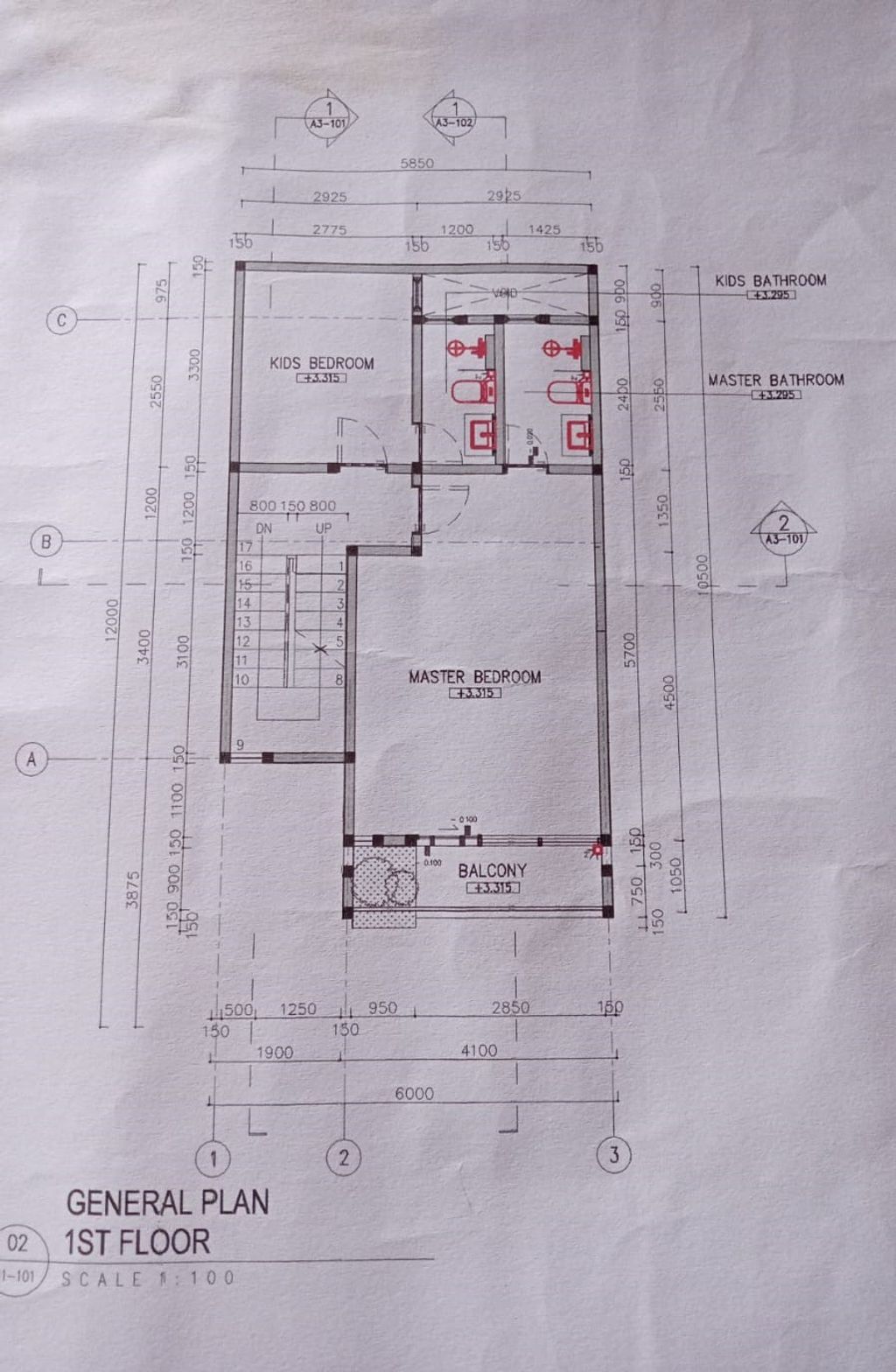 foto denah rumah tipe 148/73 perumahan Cavana Javateak Land