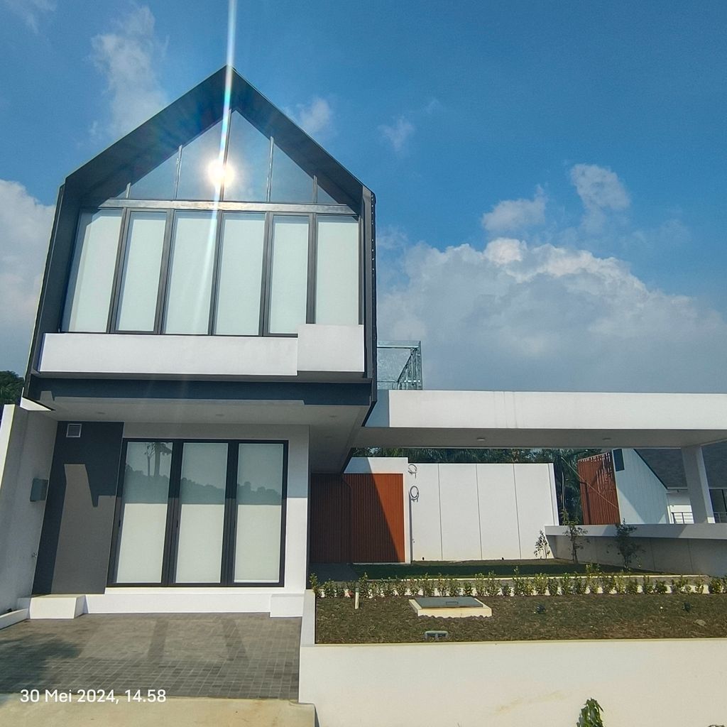 foto tampak rumah tipe C / EDELWEISS perumahan Smart Valley Modern Residence