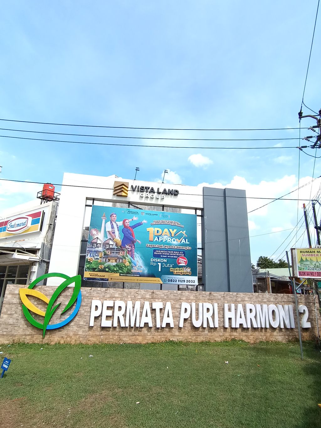 foto gerbang perumahan PERMATA PURI HARMONI 2 TAHAP 3