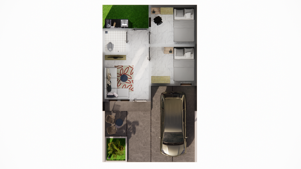 foto denah rumah tipe Penggalang perumahan PERUMAHAN TP ABADI SEKTOR SOMPEL BARU