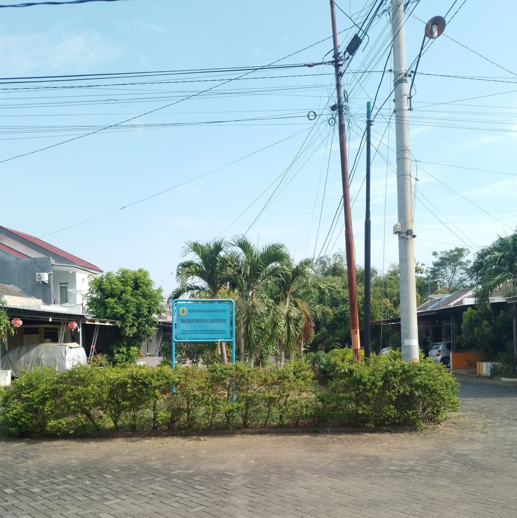 foto posisi tengah perumahan CLUSTER PERMATA KELUARGA