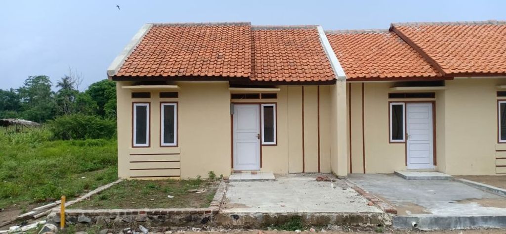 foto tampak rumah tipe 36/72 (Subsidi) perumahan Griya Santolo Regency