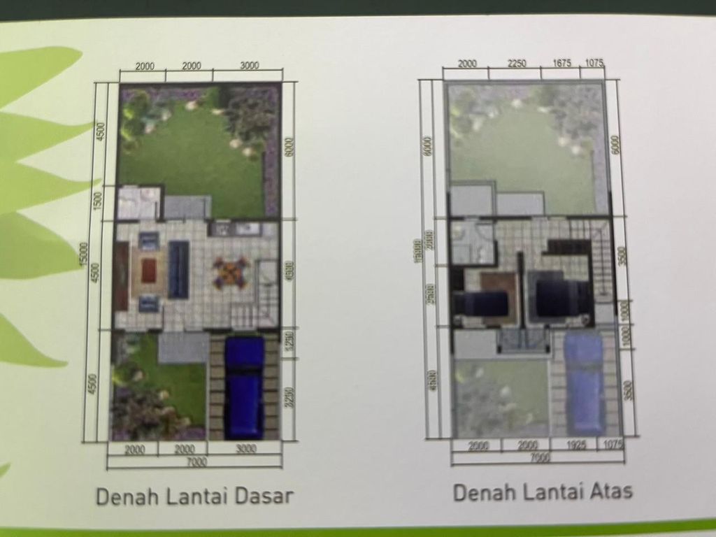foto denah rumah tipe JASMINE 3 perumahan CITRAGRAND CITY PALEMBANG CLUSTER THE PAVILLION