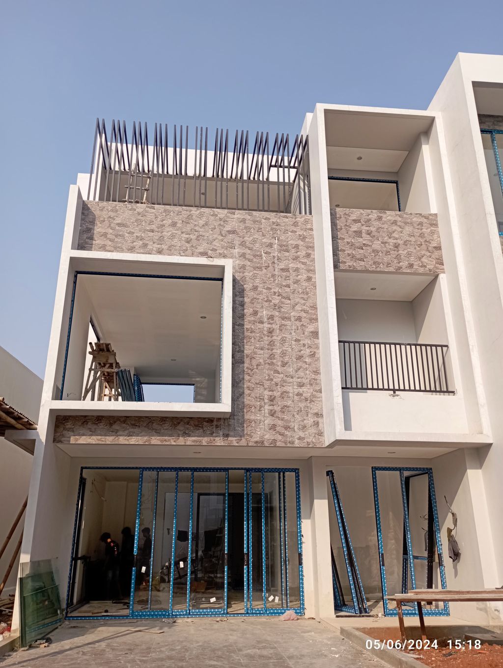 foto tampak rumah tipe YF 23 perumahan ANWA RESIDENCE PURI