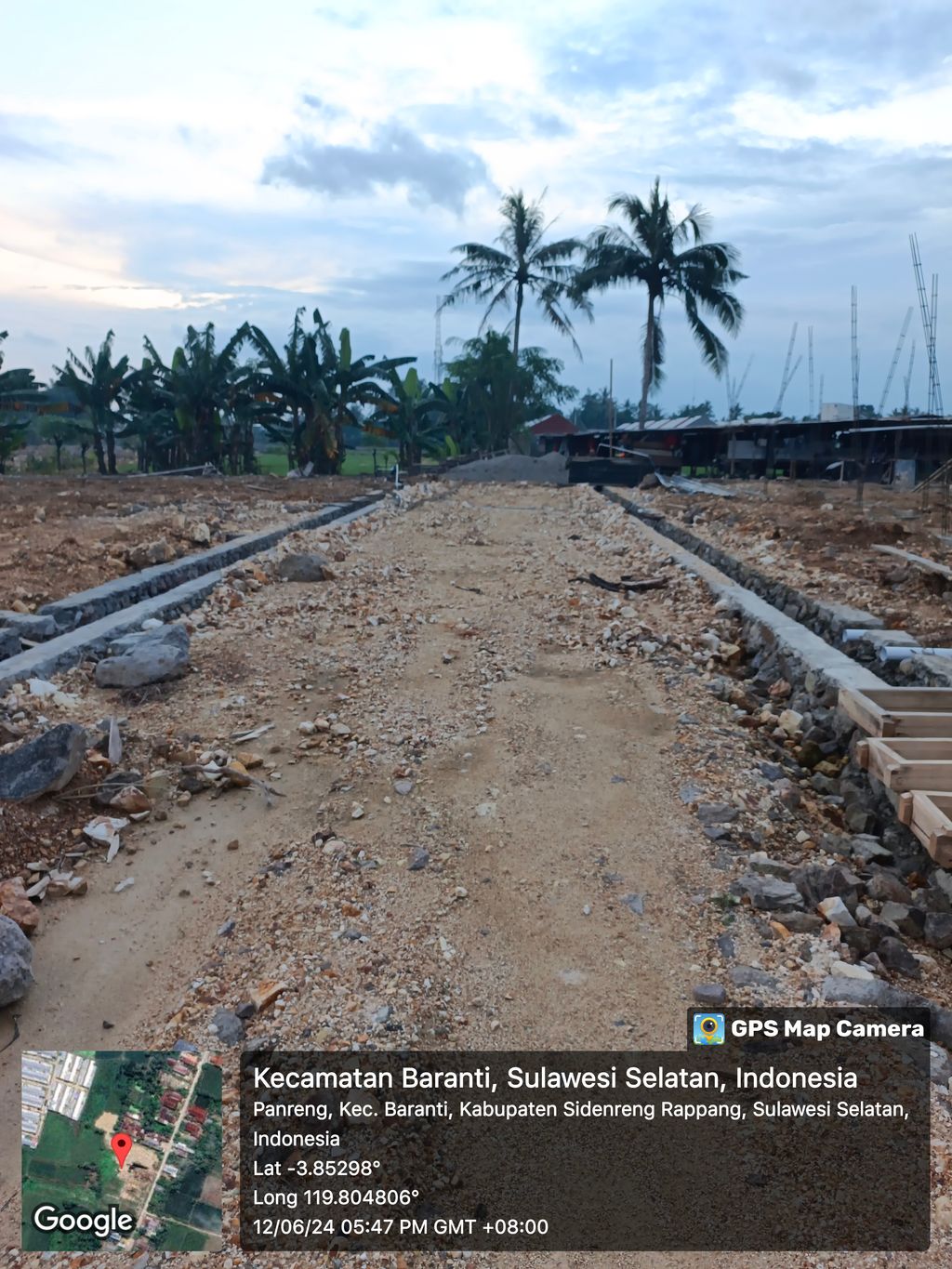 foto posisi tengah perumahan GRAHA PANRENG REGENCY