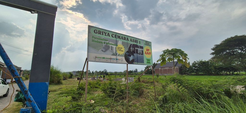 foto gerbang perumahan GRIYA CEMARA ASRI 2 TAHAP II