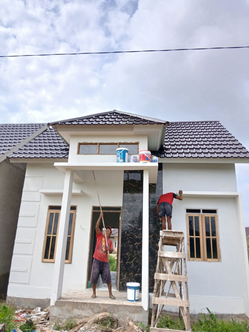 foto contoh rumah perumahan TAMAN MEKAR INDAH BLOK AZ TAHAP 1