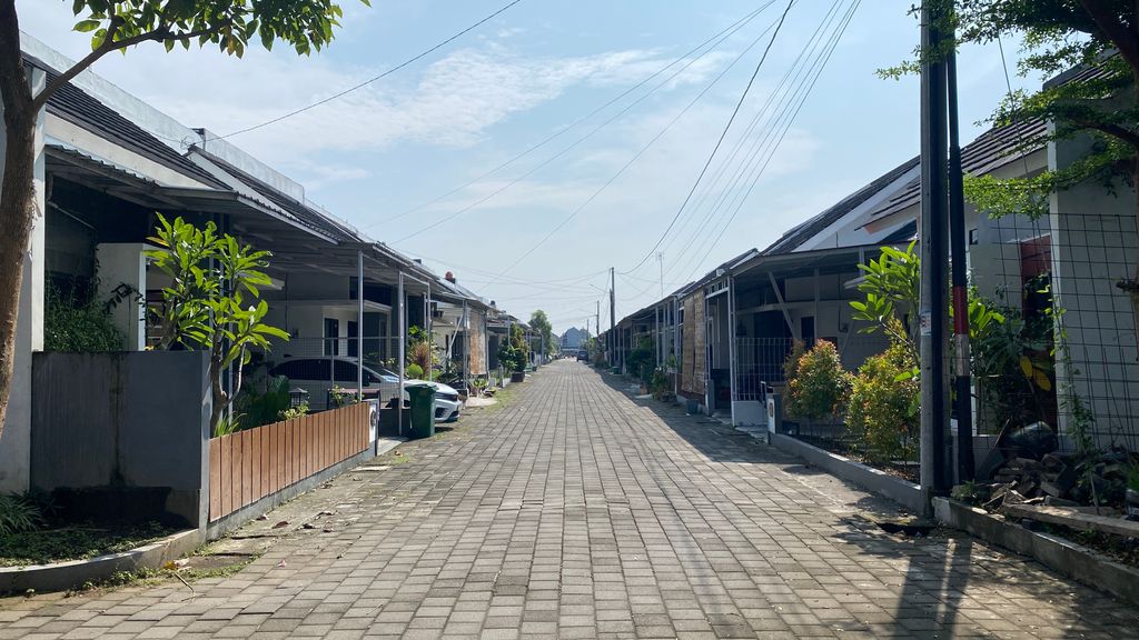 foto posisi tengah perumahan Pesona Citra Indah