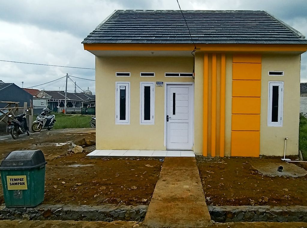 foto tampak rumah tipe 30/60 perumahan AMANAH ASRI 2