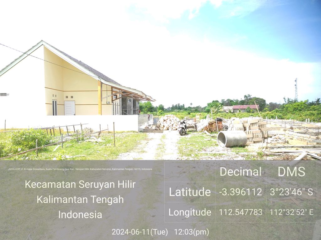 foto posisi tengah perumahan WIJAYALOKA RESIDENCE
