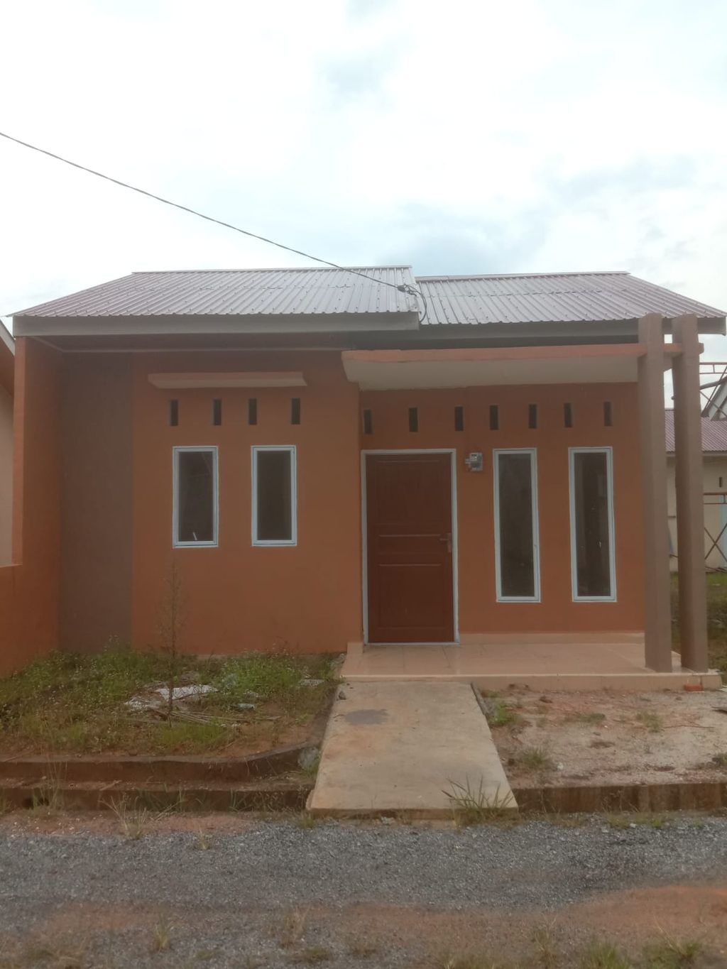 foto tampak rumah tipe 36 (2020) perumahan TELUK MAKMUR