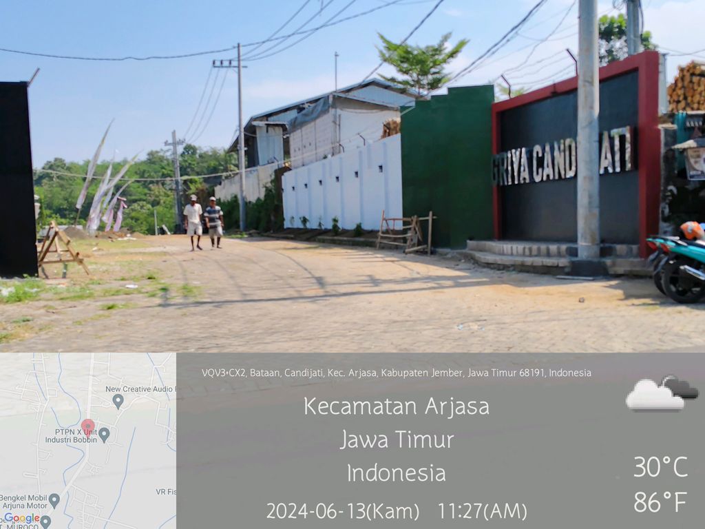 foto gerbang perumahan PERUM GRIYA CANDIJATI