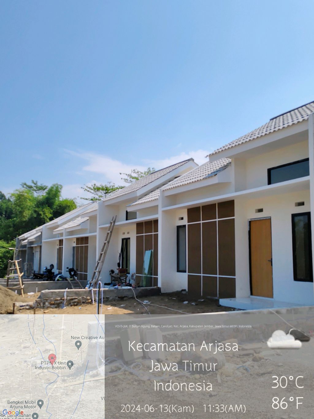 foto posisi tengah perumahan PERUM GRIYA CANDIJATI
