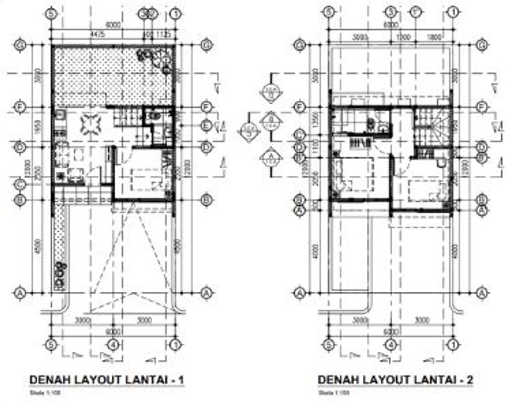 foto denah rumah tipe Sapphire III Hook perumahan Samira Regency Bekasi