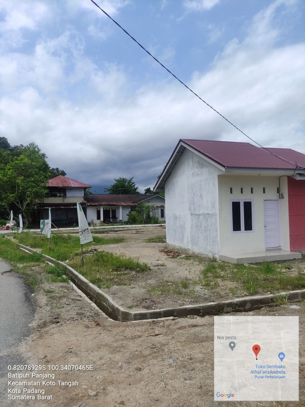 foto gerbang perumahan Puri Agalia