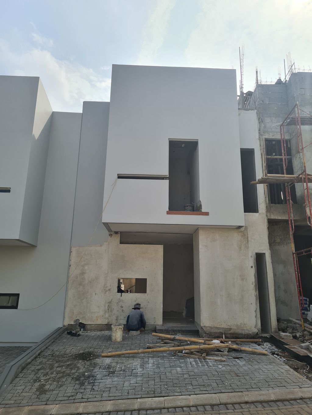 foto tampak rumah tipe blok G no 6 perumahan STELLAR