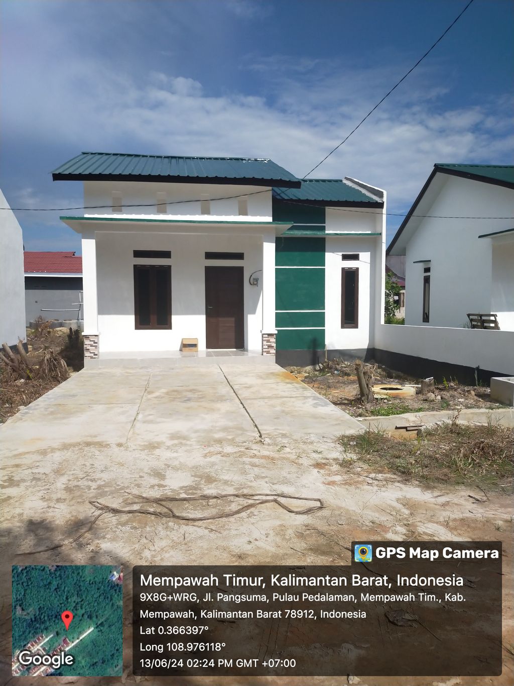 foto gerbang perumahan BUMI MAS RESIDENCE BLOK G DAN H