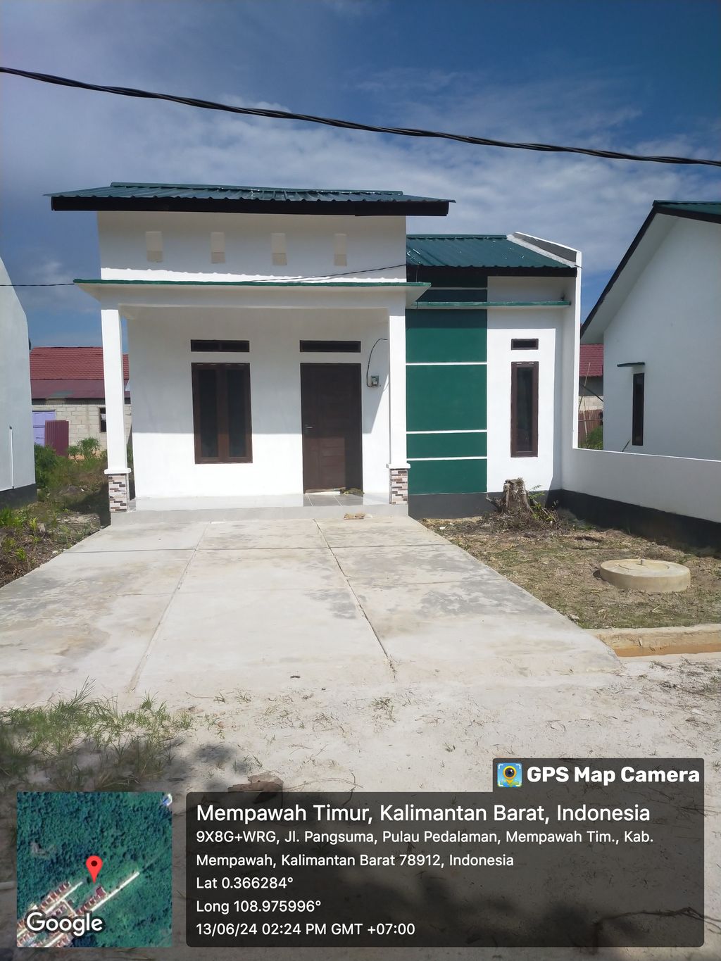 foto contoh rumah perumahan BUMI MAS RESIDENCE BLOK G DAN H