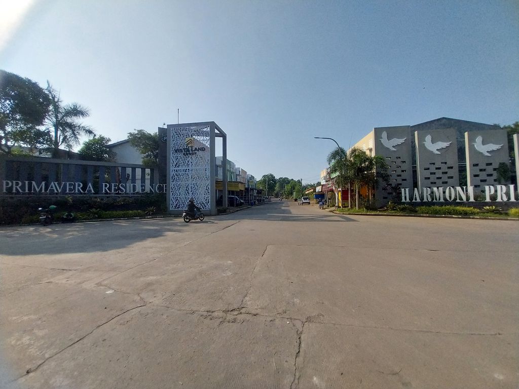 foto gerbang perumahan Harmoni Primavera Tahap 2