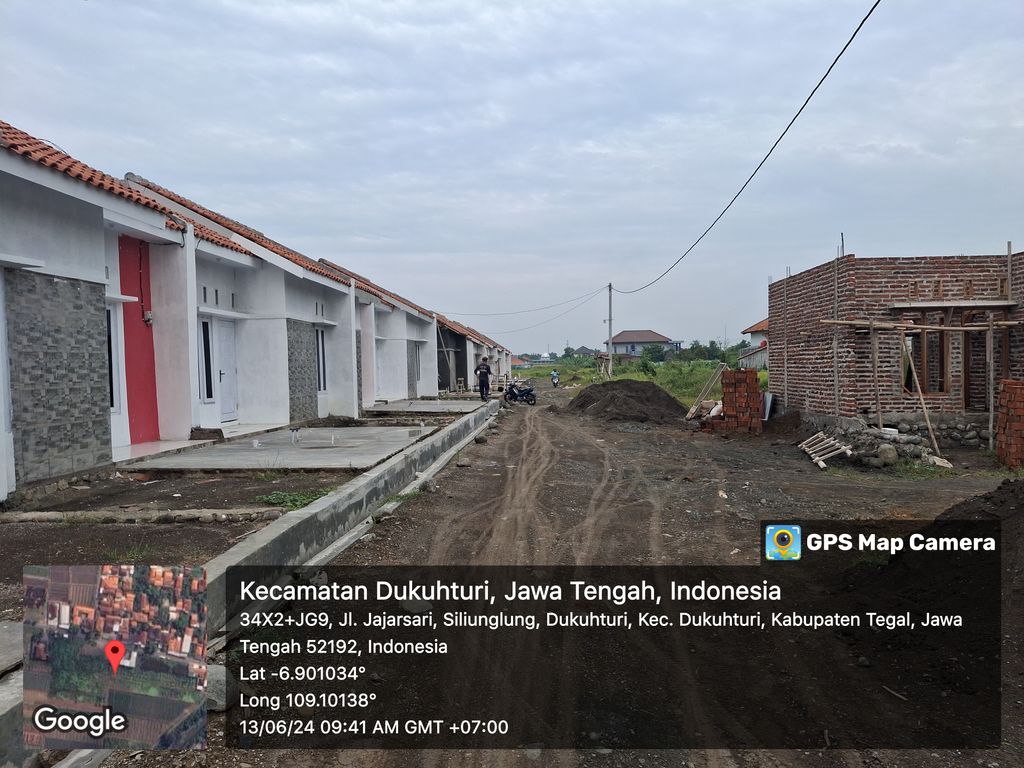 foto posisi tengah perumahan GRIYA AJI RESIDENCE