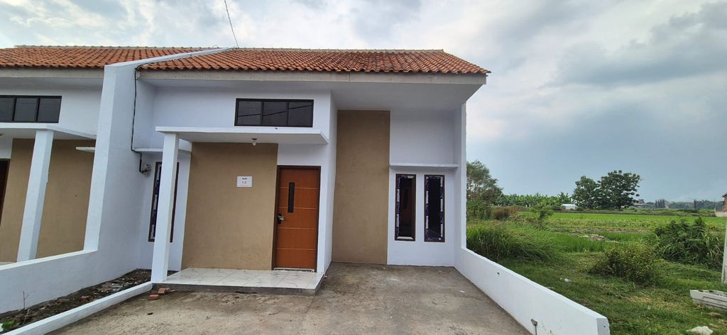 foto tampak rumah tipe 30/61 perumahan GRIYA CEMARA ASRI 2 TAHAP II