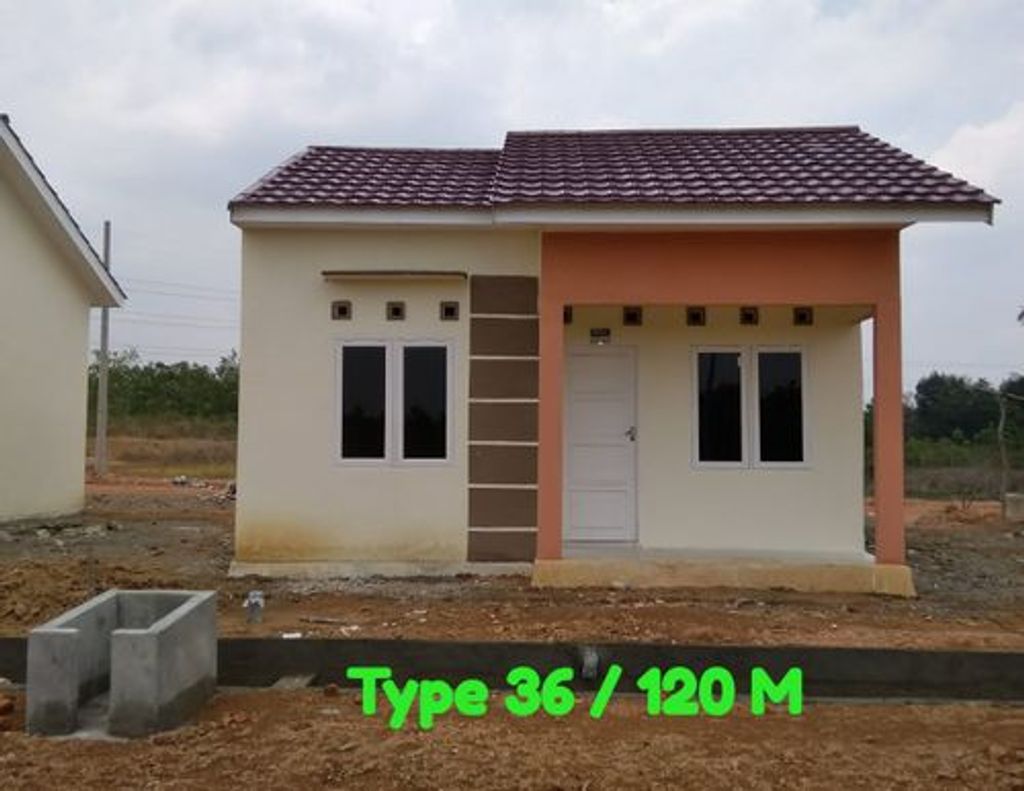 foto tampak rumah tipe NEW SUBSIDI perumahan BELITI SEJAHTERA RESIDENCE TAHAP 2 CLUSTER RAFFLESIA