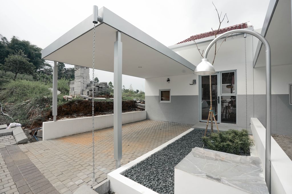 foto tampak rumah tipe 30 GAIA perumahan Perumahan Paradessa Habitat