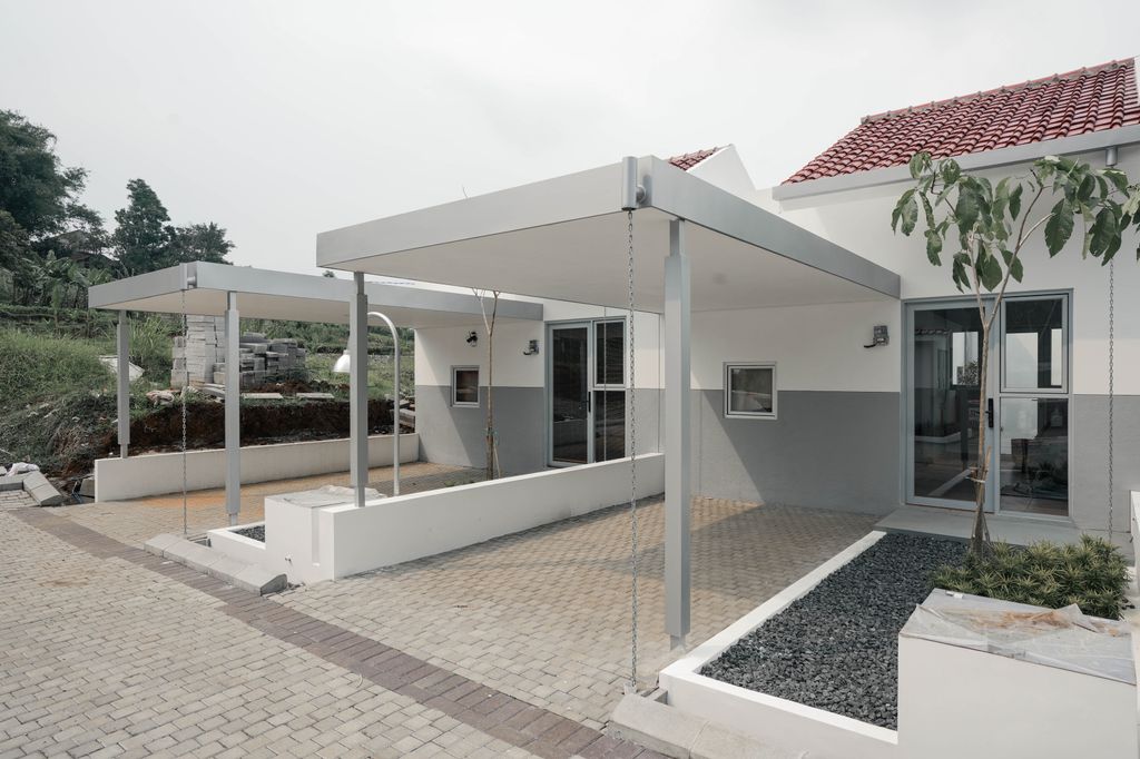 foto tampak rumah tipe 30 HELIOS perumahan Perumahan Paradessa Habitat