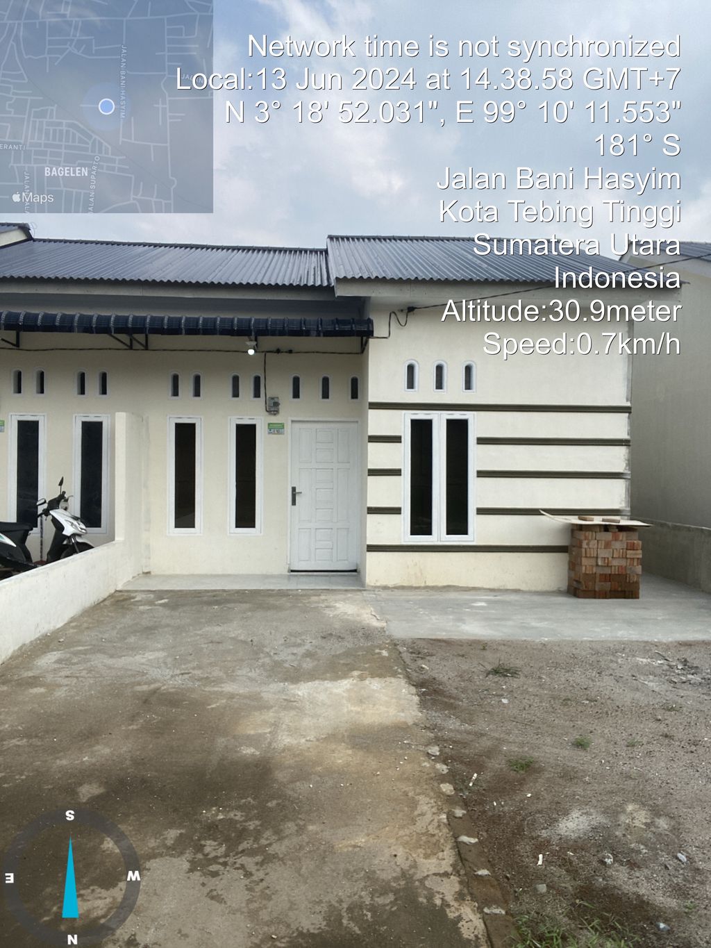 foto contoh rumah perumahan PERUMAHAN BANI HASYIM ASRI