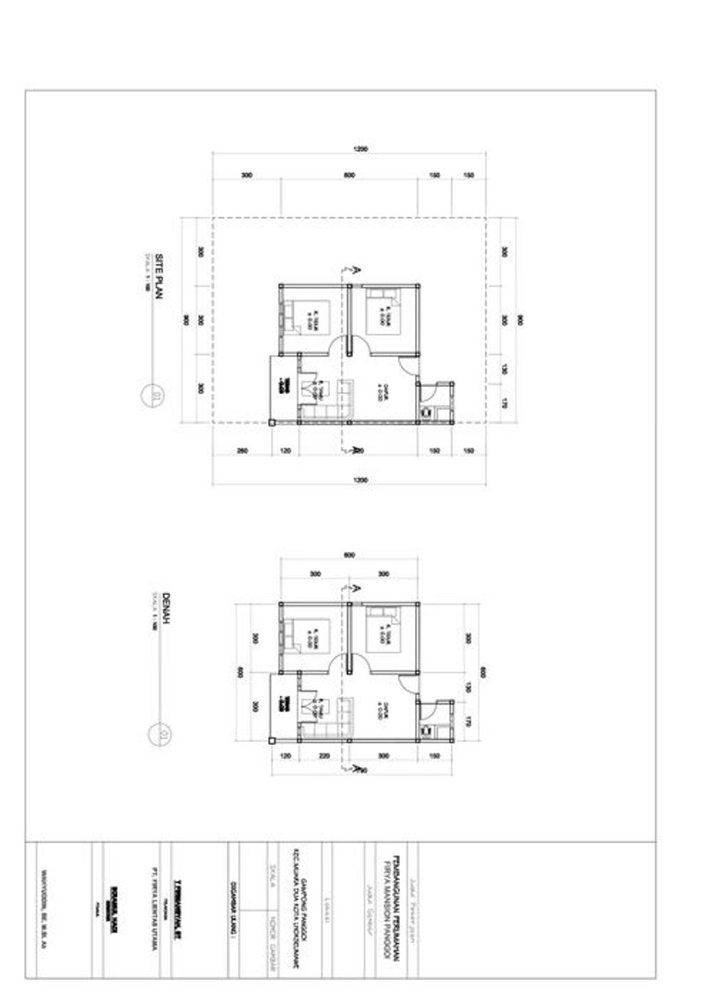 foto denah rumah tipe Rumah Subsidi perumahan Firya Ayhan Residence
