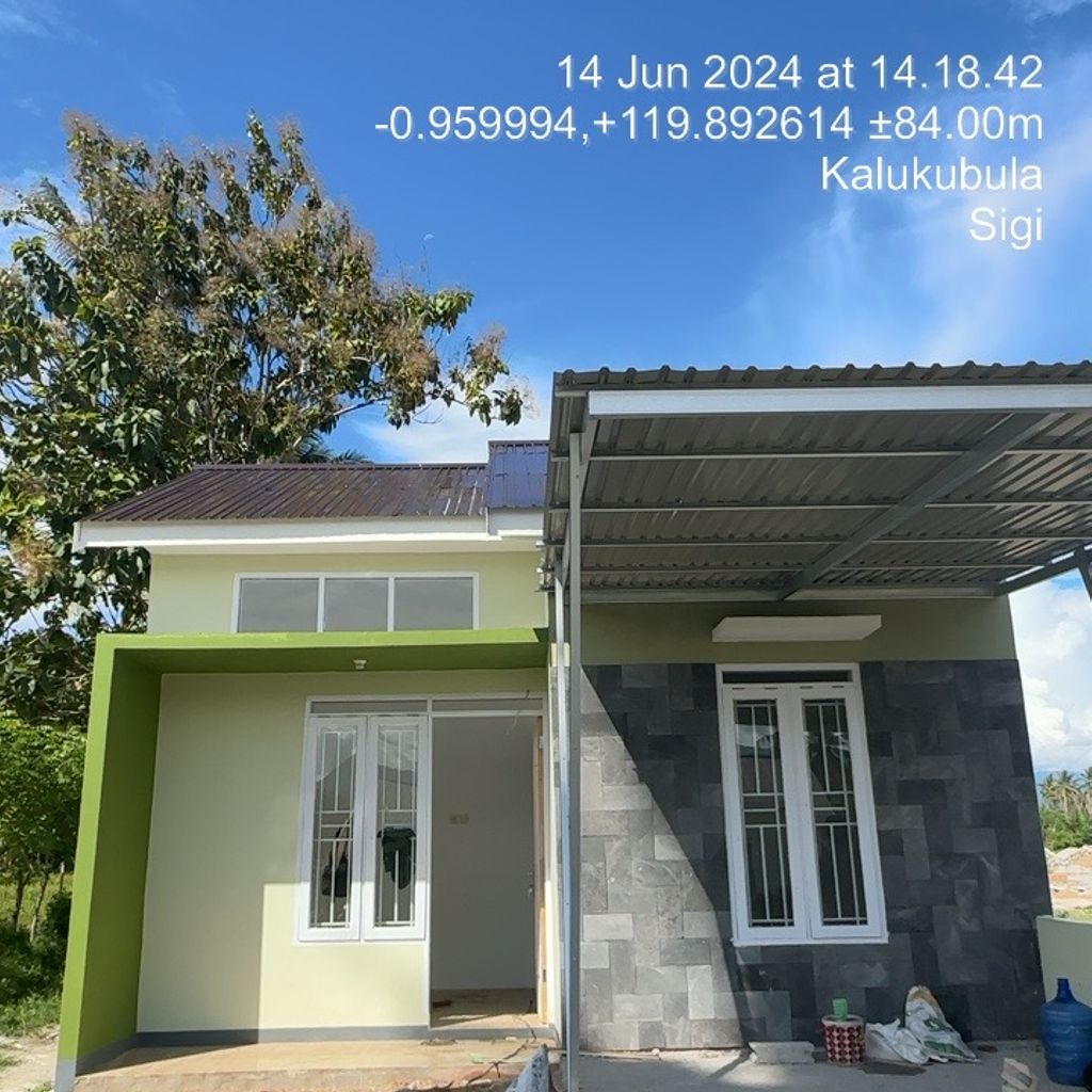 foto contoh rumah perumahan THE GREEN ASOKA