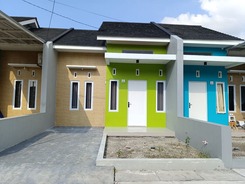 foto contoh rumah perumahan BTP RESIDENCE