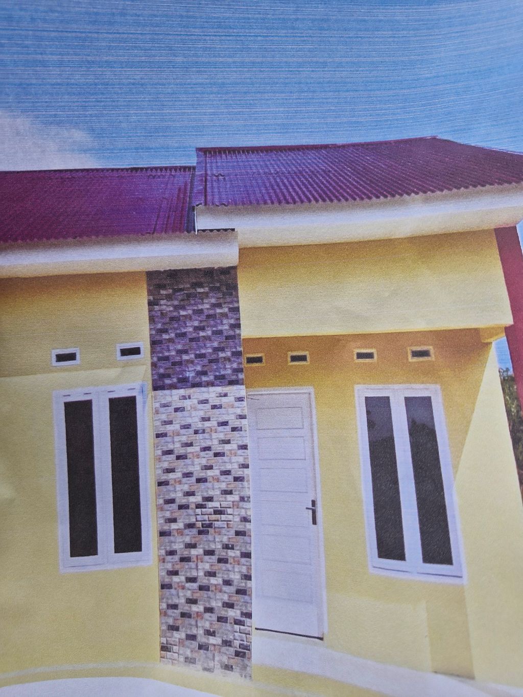 foto contoh rumah perumahan ALANA RESIDENCE 6 TAHAP 2