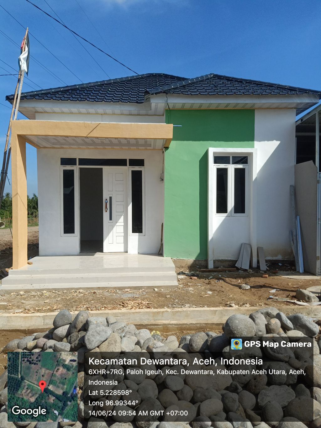 foto contoh rumah perumahan CEMARA INDAH