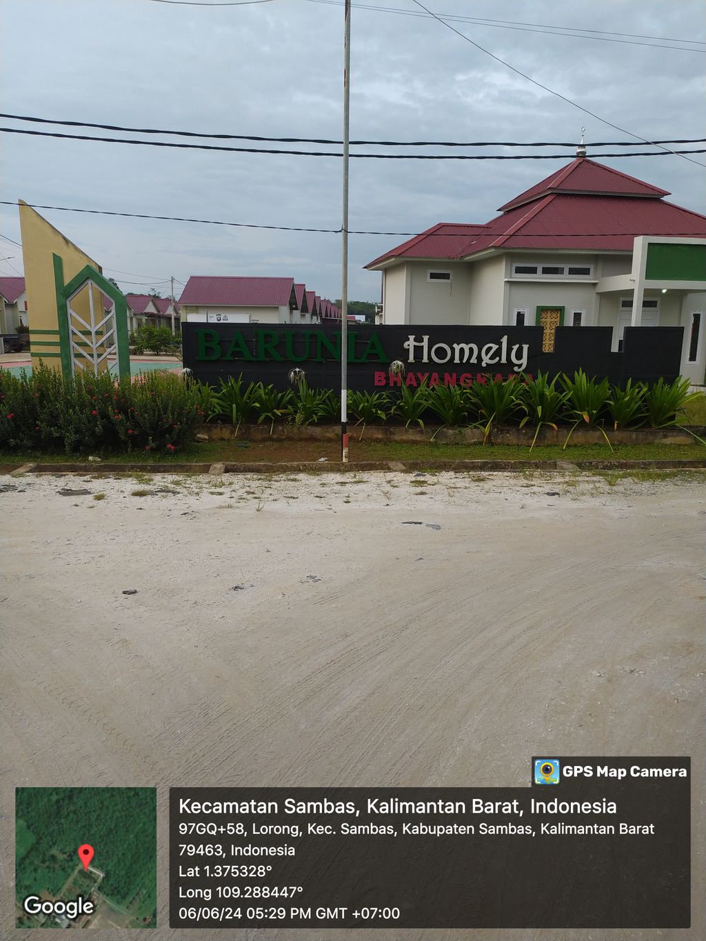 foto gerbang perumahan BARUNIA HOMELY - 2