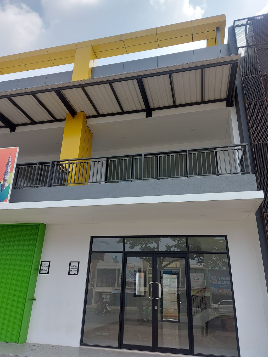 foto tampak rumah tipe KHUSUS perumahan GRAHA RAYA RUKO FORTUNE FOLKS