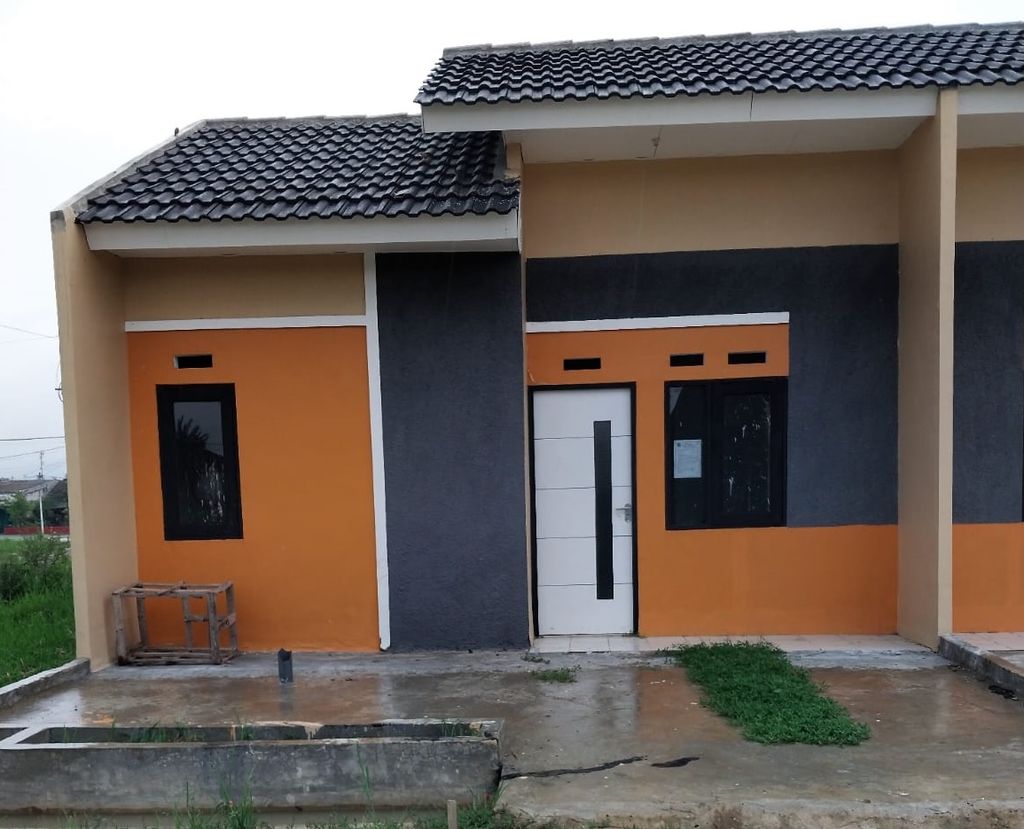 foto tampak rumah tipe 27/66 perumahan PURI MUTIARA INDAH