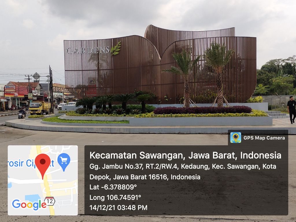 foto gerbang perumahan GARDENS AT CANDI SAWANGAN (NEW)