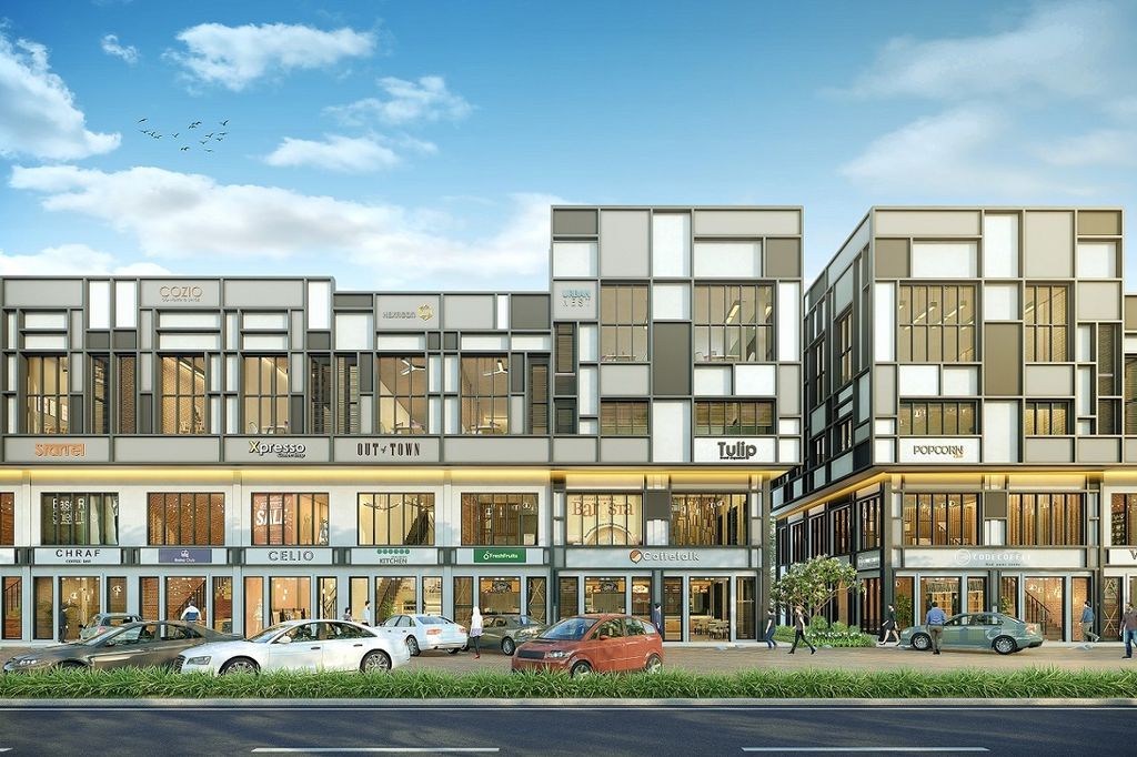 foto tampak rumah tipe Ruko Badan perumahan Prima Harapan Regency