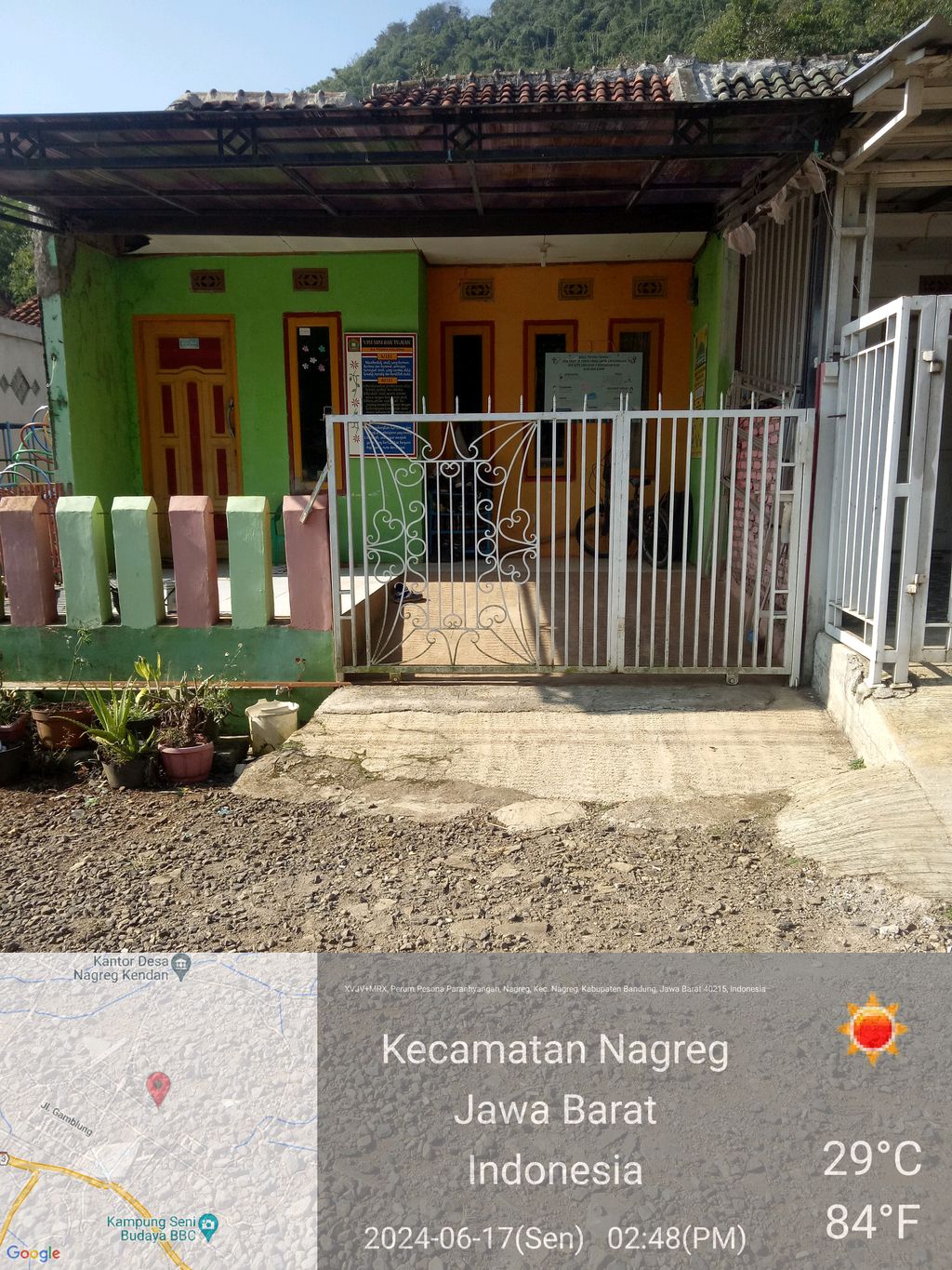 foto contoh rumah perumahan Pesona Parahyangan