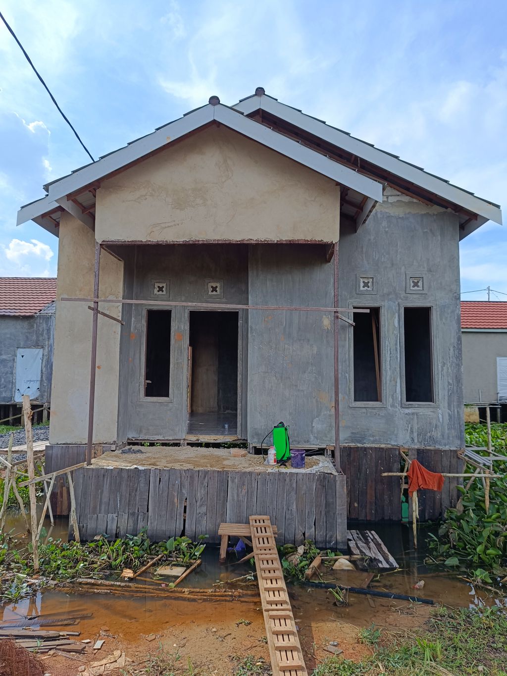 foto contoh rumah perumahan PERUMAHAN MAHMUD MANDIRI