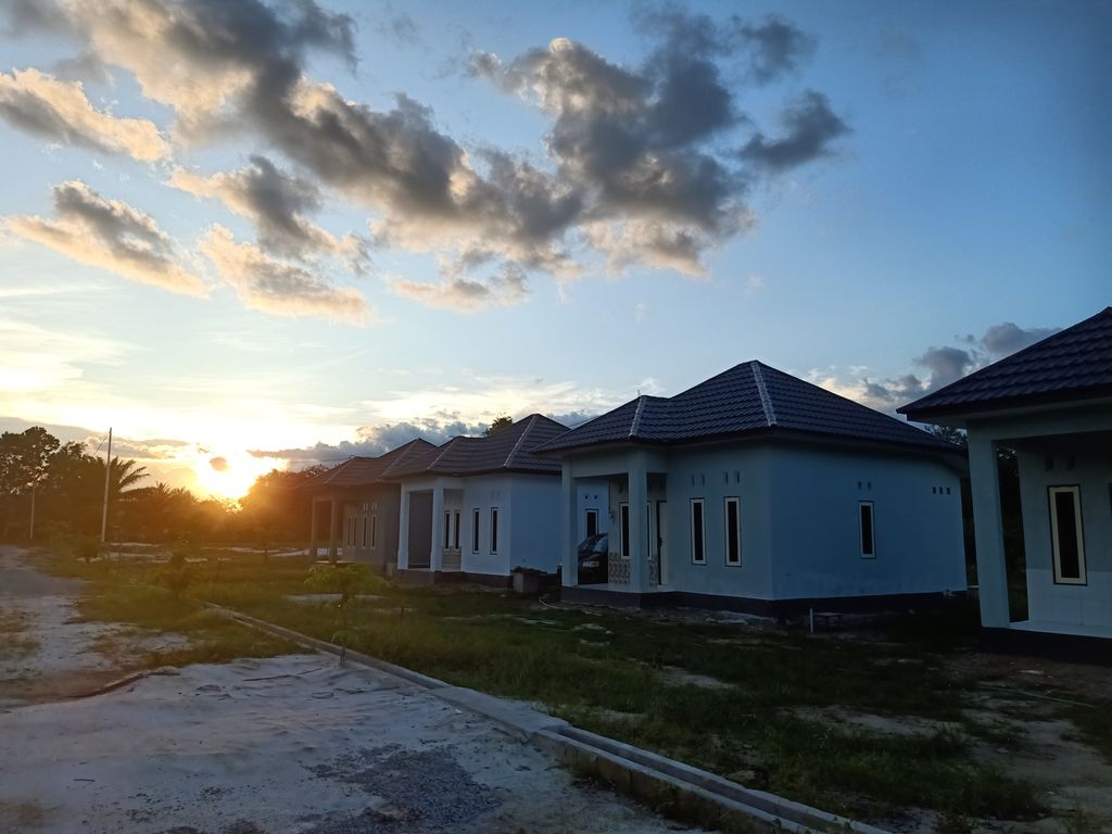 foto posisi tengah perumahan GRIYA DAMAI KERENG II