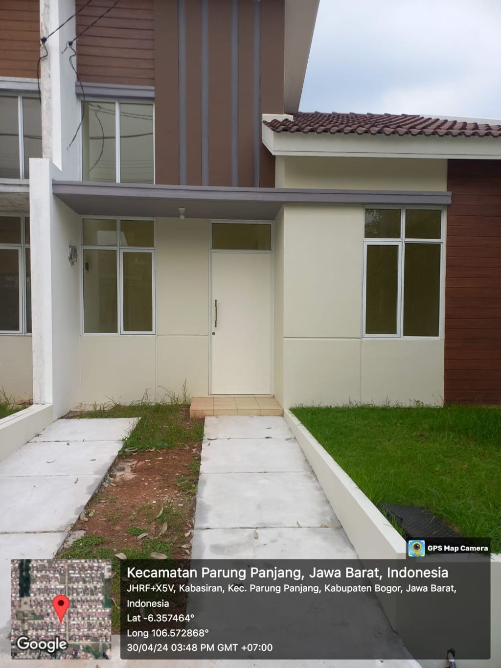 foto tampak rumah tipe SHERWOOD S01-21 perumahan FOREST HILL