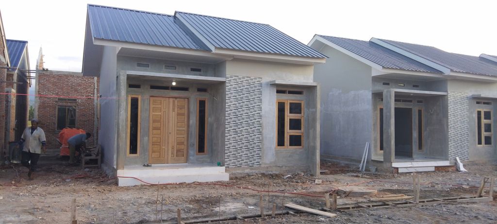 foto tampak rumah tipe Rumah Tapak perumahan MUBARAKAH RESIDENCE